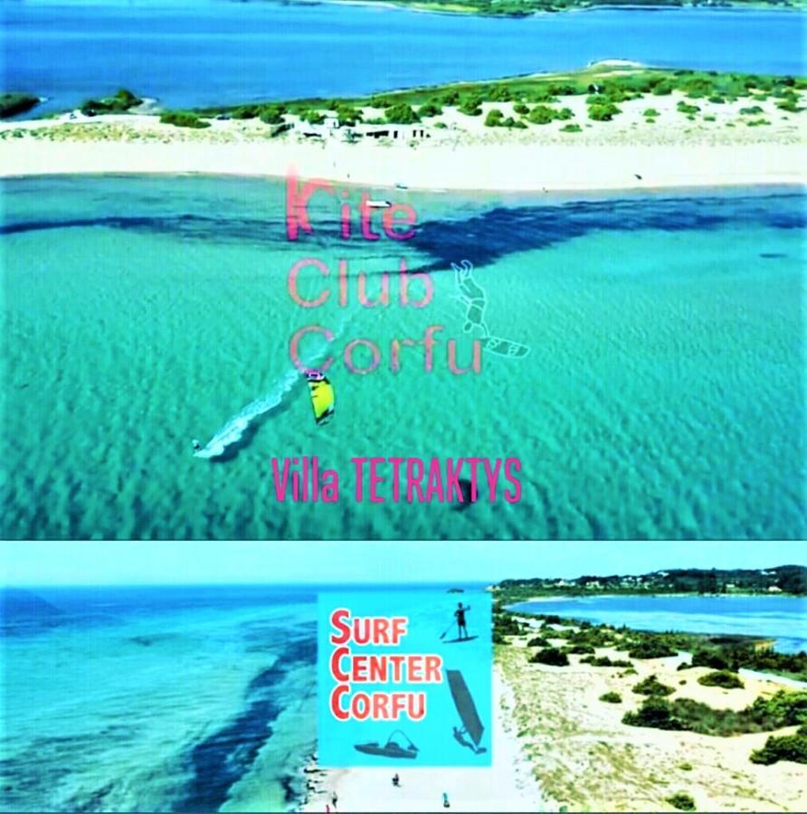 Tetraktys Estate Beachside Υδωρ Ágios Matthaíos Exteriör bild